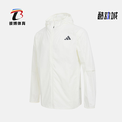 Adidas/阿迪达斯正品春秋款男士运动印花经典拉链连帽外套KB5159