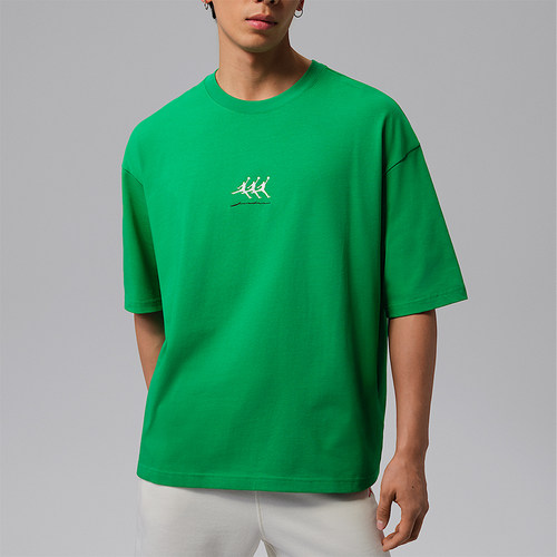 Nike/耐克正品Jordan Flight男士宽松刺绣经典休闲T恤IF3134-310
