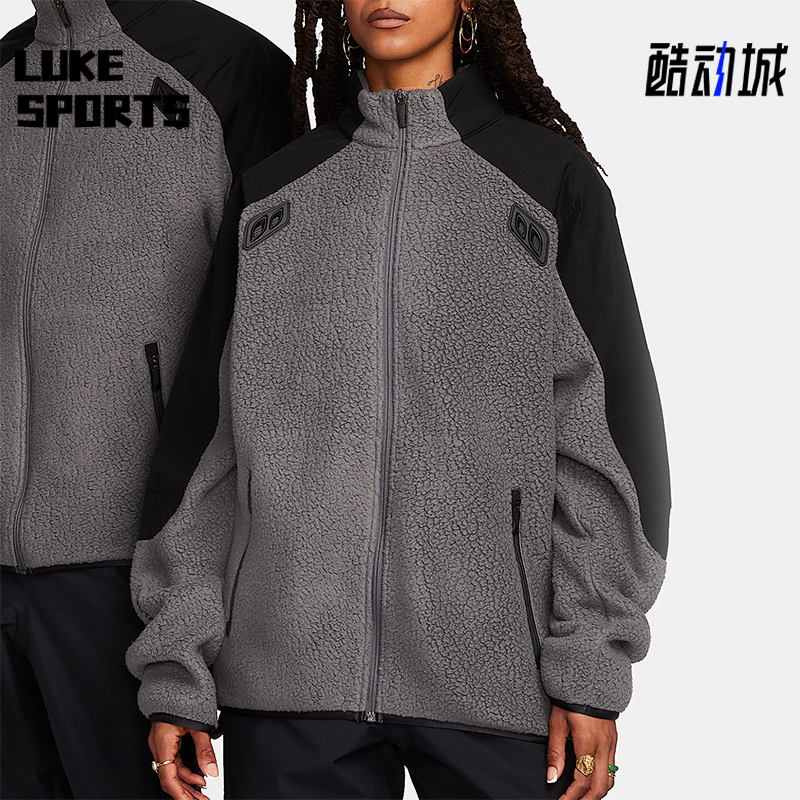 Nike/耐克正品NOCTA男士运动全长拉链开襟摇粒绒夹克DV3636-068