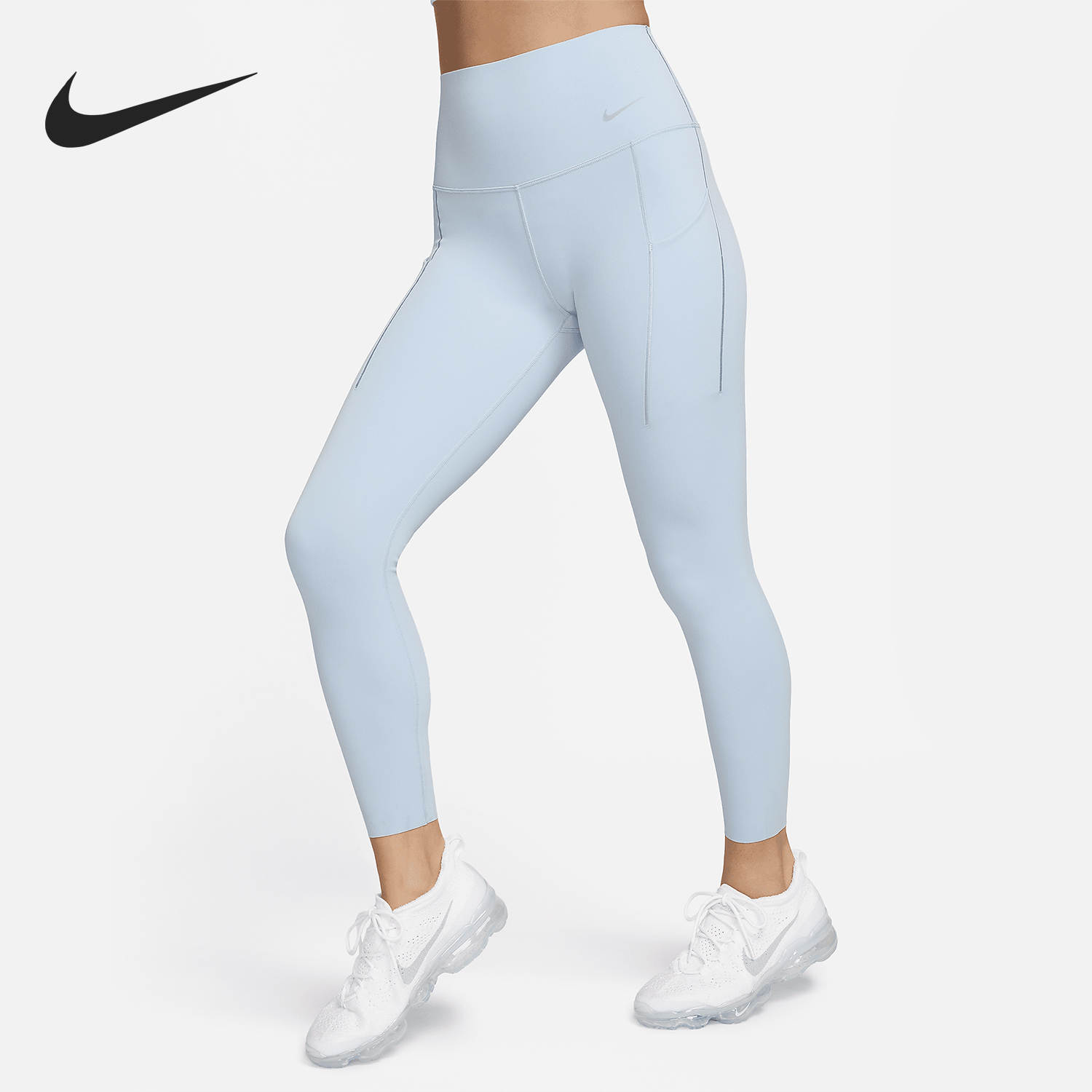 Nike/耐克正品春季新款女士弹力透气运动紧身长裤DQ5898-441