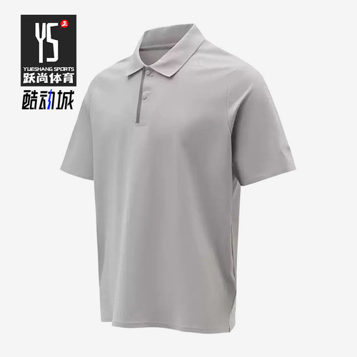 Adidas/阿迪达斯正品新款男浅灰色轻盈吸湿经典短袖Polo衫KG0819