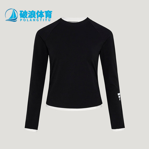 Adidas/阿迪达斯正品FOS W TEE LS2 女运动休闲经典长袖T恤KU5428