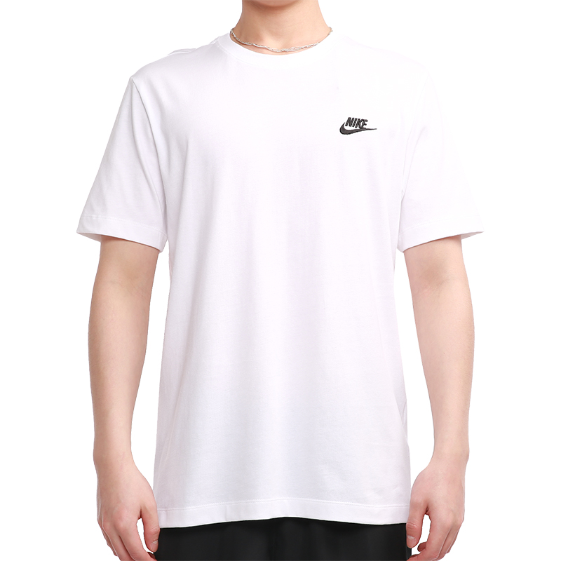 Nike/耐克正品当季新款男子简约运动休闲圆领短袖T恤 AR4999-101
