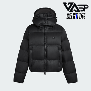 Adidas/阿迪达斯正品三叶草女士休闲简约经典保暖羽绒服KG4905