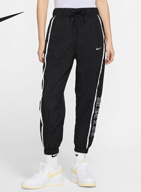 Nike/耐克正品女子梭织舒适透气时尚运动休闲束脚长裤 CK1409
