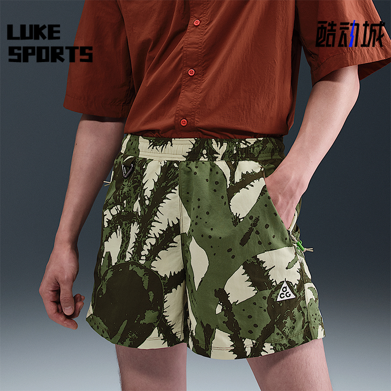 Nike/耐克正品夏季男士休闲时尚印花宽松轻质运动短裤HV0596-229