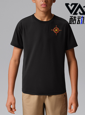Nike/耐克正品JORDAN大童耐穿凉感舒适针织圆领运动T恤IW1407-010