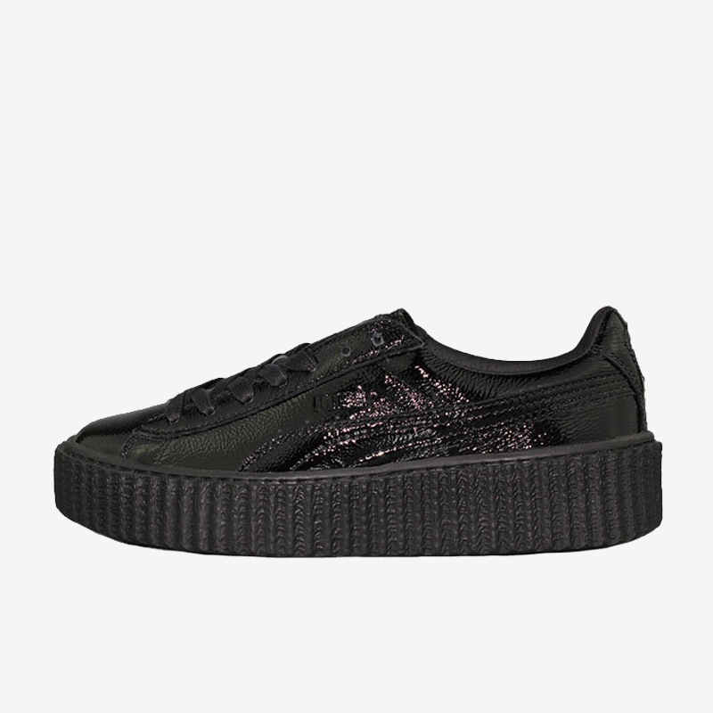 Puma/彪马正品CREEPER WRINKLED PATENT女子板鞋364465-01