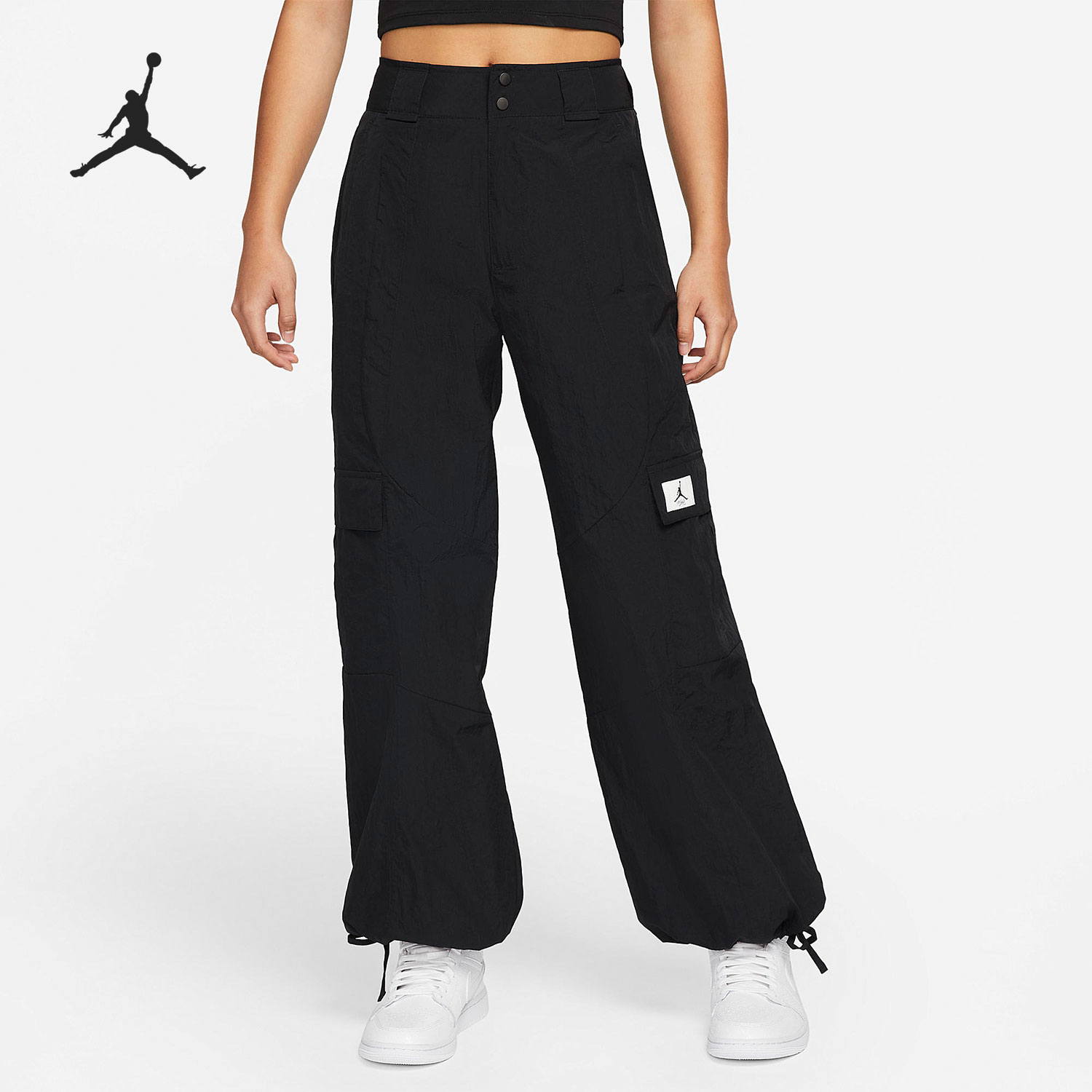 Nike/耐克正品 JORDAN 女子舒适梭织运动休闲长裤 DM5176-010