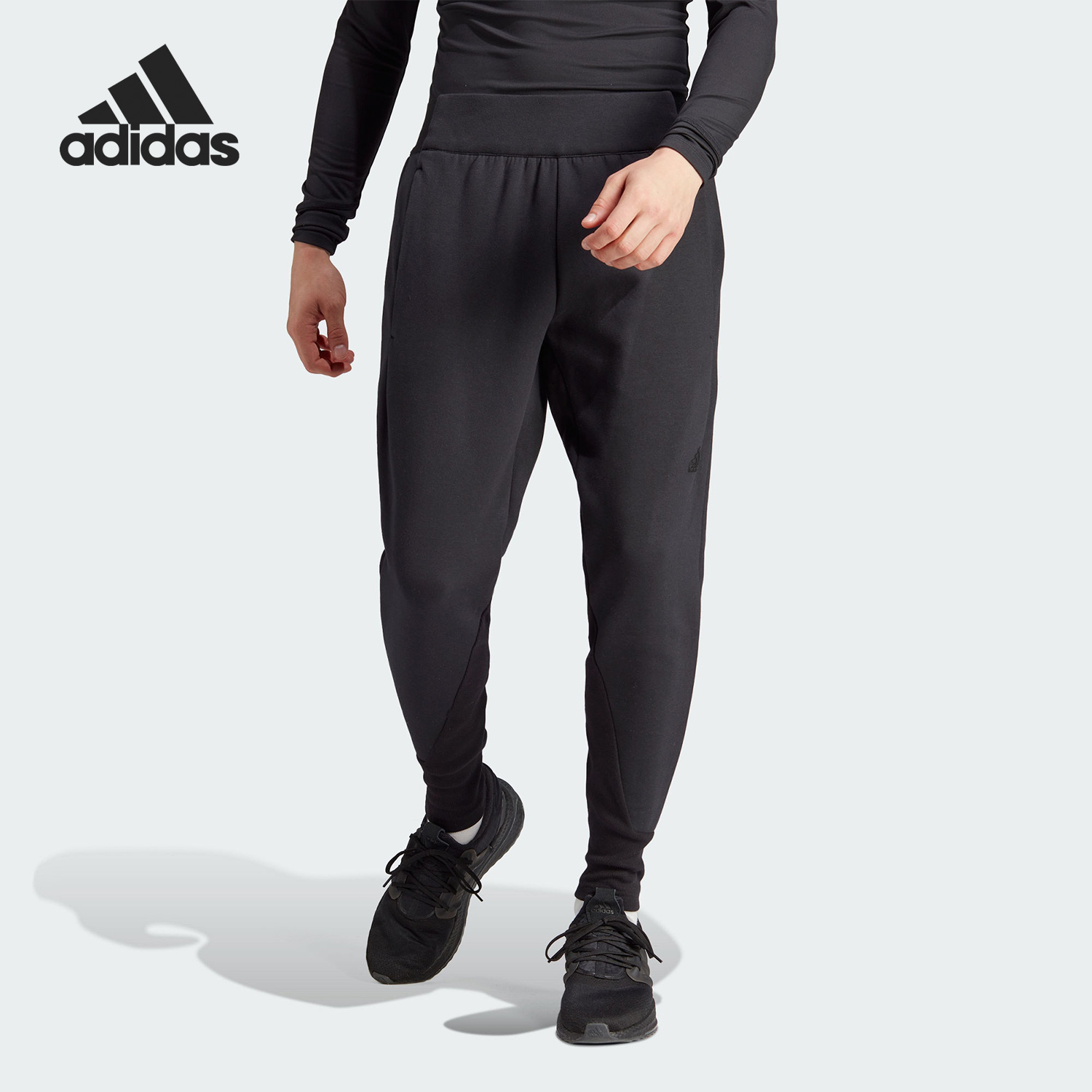 Adidas/阿迪达斯正品秋季新款男子简约运动锥形长裤IN5102