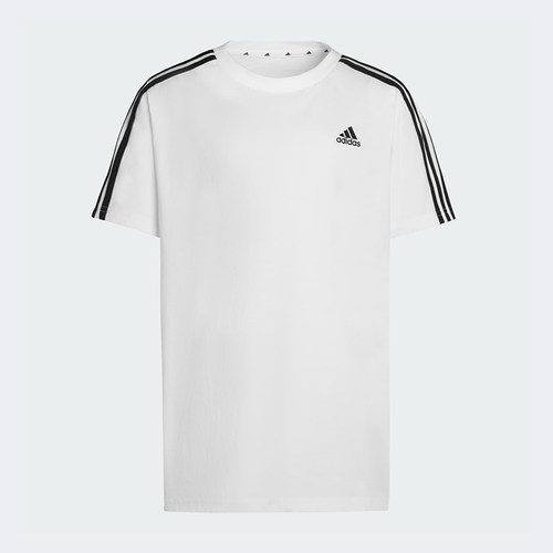 Adidas/阿迪达斯正品夏季大童运动圆领经典针织柔软短袖T恤KT9185