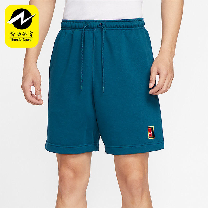 Nike/耐克正品2025夏季男士经典针织透气网球运动短裤HM6769-415