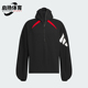 HOODIE男士 Adidas FUSTL 简约连帽卫衣JW4640 阿迪达斯正品