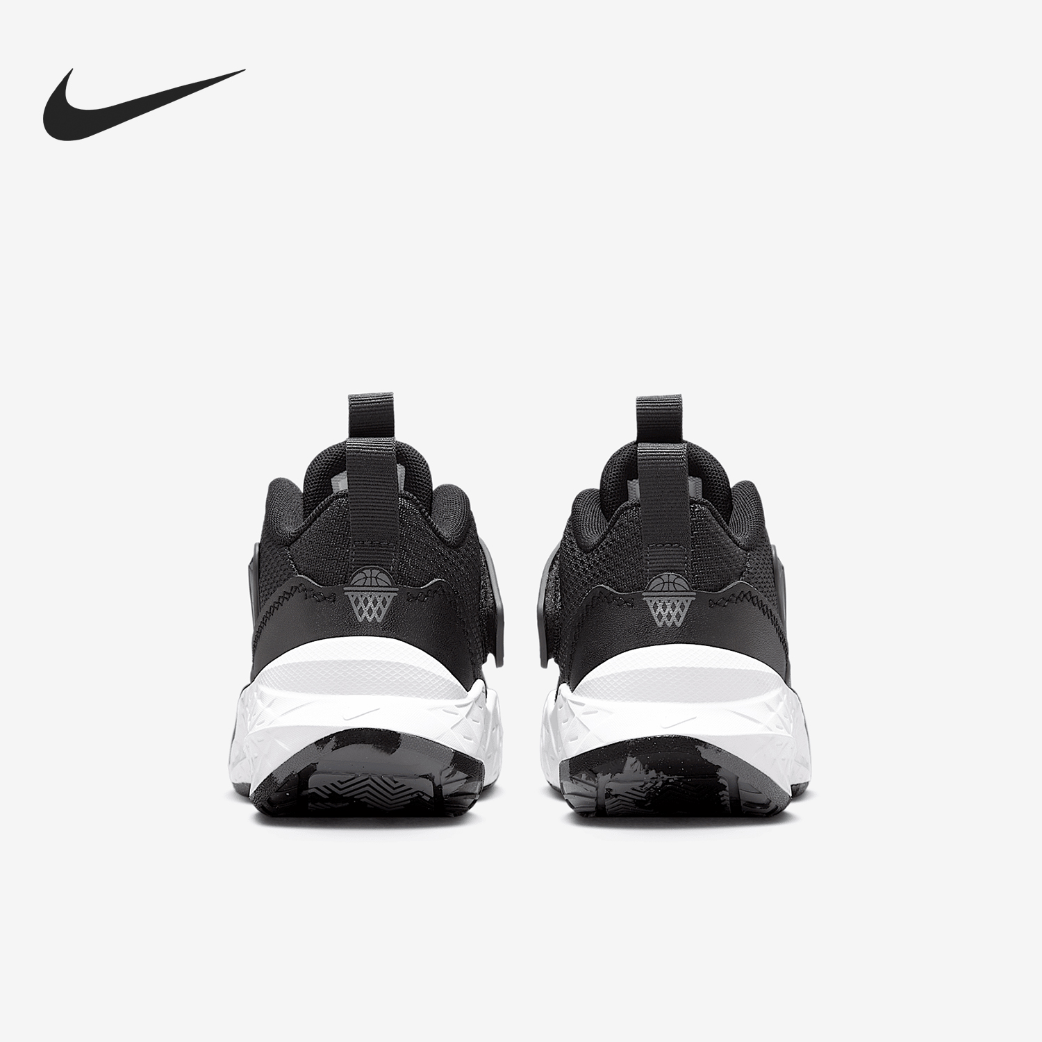 Nike/耐克正品Team Hustle D 12小童网眼运动鞋HF6280-002