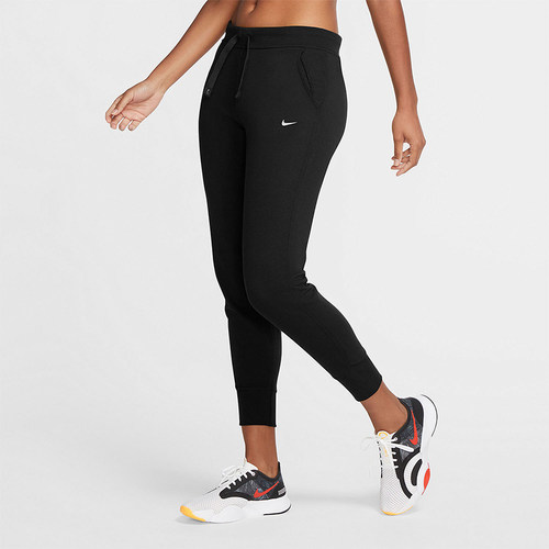 Nike/耐克正品秋季女士健身经典训练运动针织束脚长裤CU5496-010