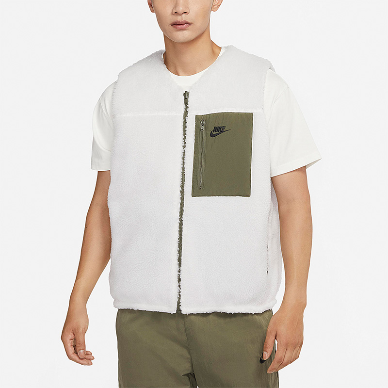 耐克男子运动摇粒绒马甲