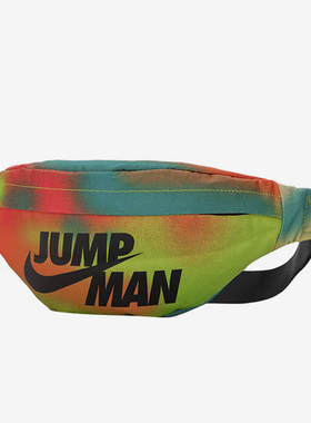 Nike/耐克正品Air Jordan男女同款运动休闲斜跨腰包 FB0857-902