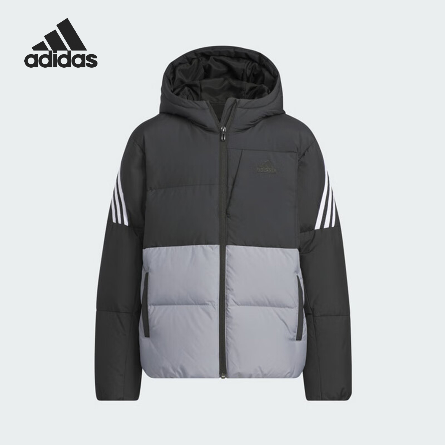 Adidas/阿迪达斯正品冬季新款儿童时尚保暖运动羽绒服JI6145