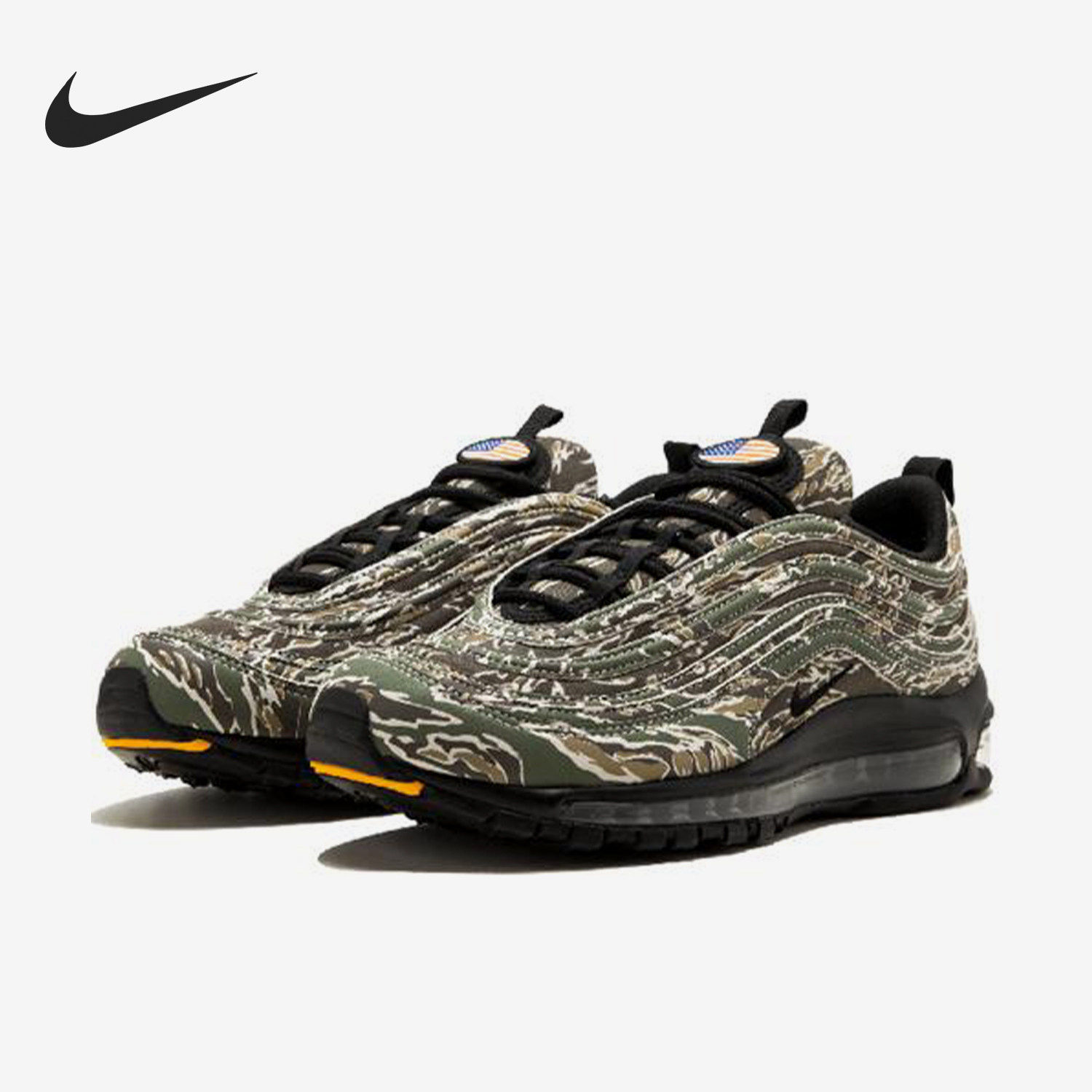 Nike耐克正品男减震迷彩休闲舒适轻便运动鞋跑步鞋AJ2614-205