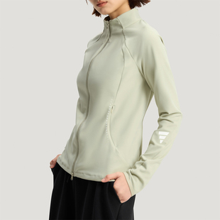 SWEAT FOS 阿迪达斯正品 外套KU5381 ZIP 女士运动修身 FULL Adidas