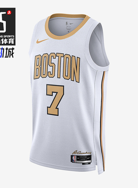 Nike/耐克正品NBA男士透气印花运动无袖背心T恤HM5974-105