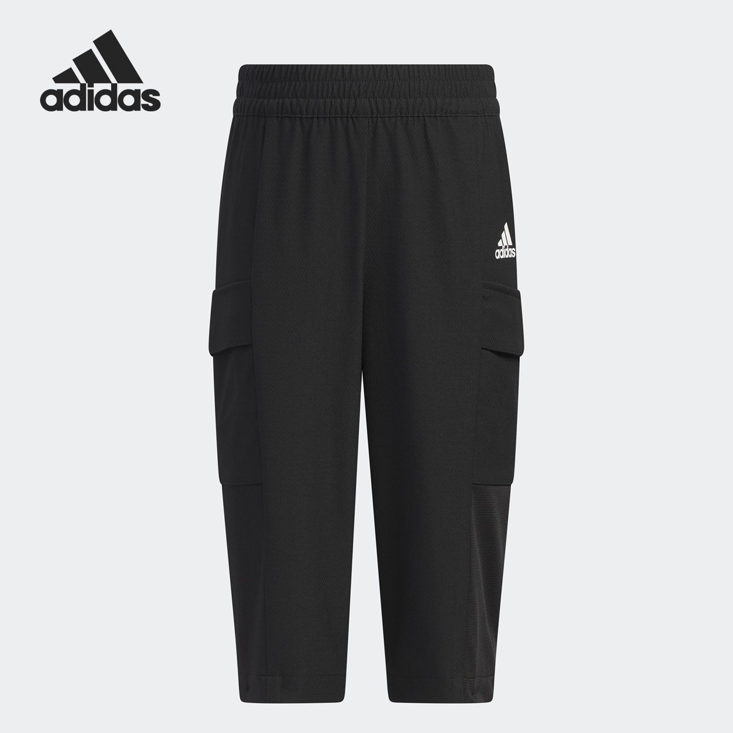 阿迪达斯运动裤七分裤