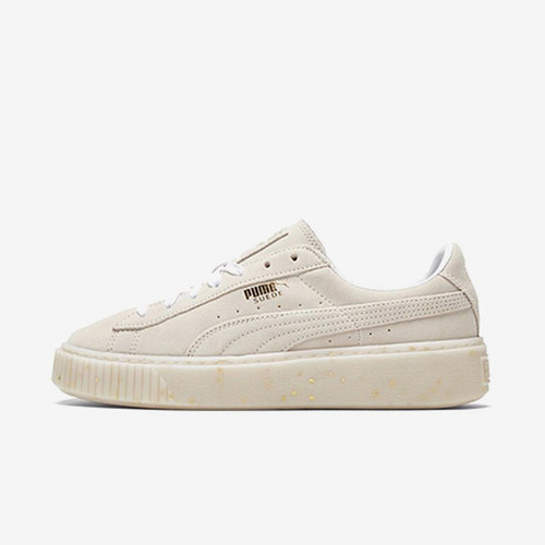 Puma/彪马正品Suede Platform女士经典轻盈透气低帮板鞋365621-02