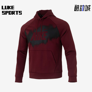 619 FLEECE女士休闲口袋连帽针织印花卫衣HV4063 Nike 耐克正品