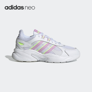 Adidas/阿迪达斯正品NEO 女子缓震网面透气低帮休闲运动鞋FZ1289