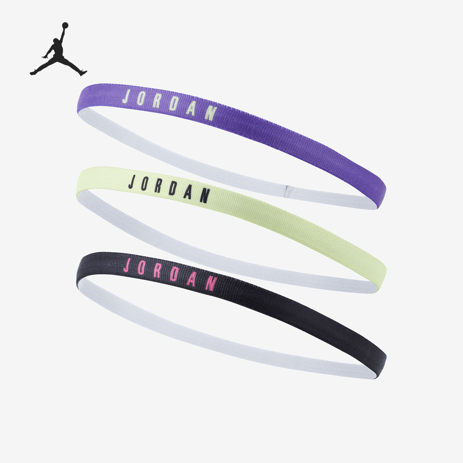 Nike/耐克正品新款男女发箍3条装健身运动发带 CK9952-505
