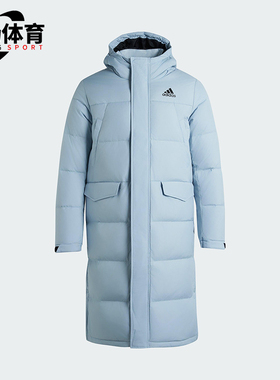 Adidas/阿迪达斯正品V L DOWN PARKA男士长款保暖羽绒服KF6747
