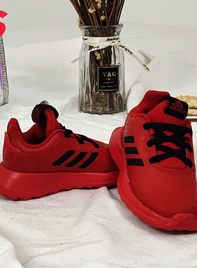 Adidas/阿迪达斯正品RapidaRun Spider-Man EL I婴童跑步鞋G27556