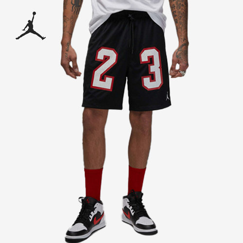 Nike/耐克正品Jordan夏新款网眼透气男子运动短裤DX9672-010