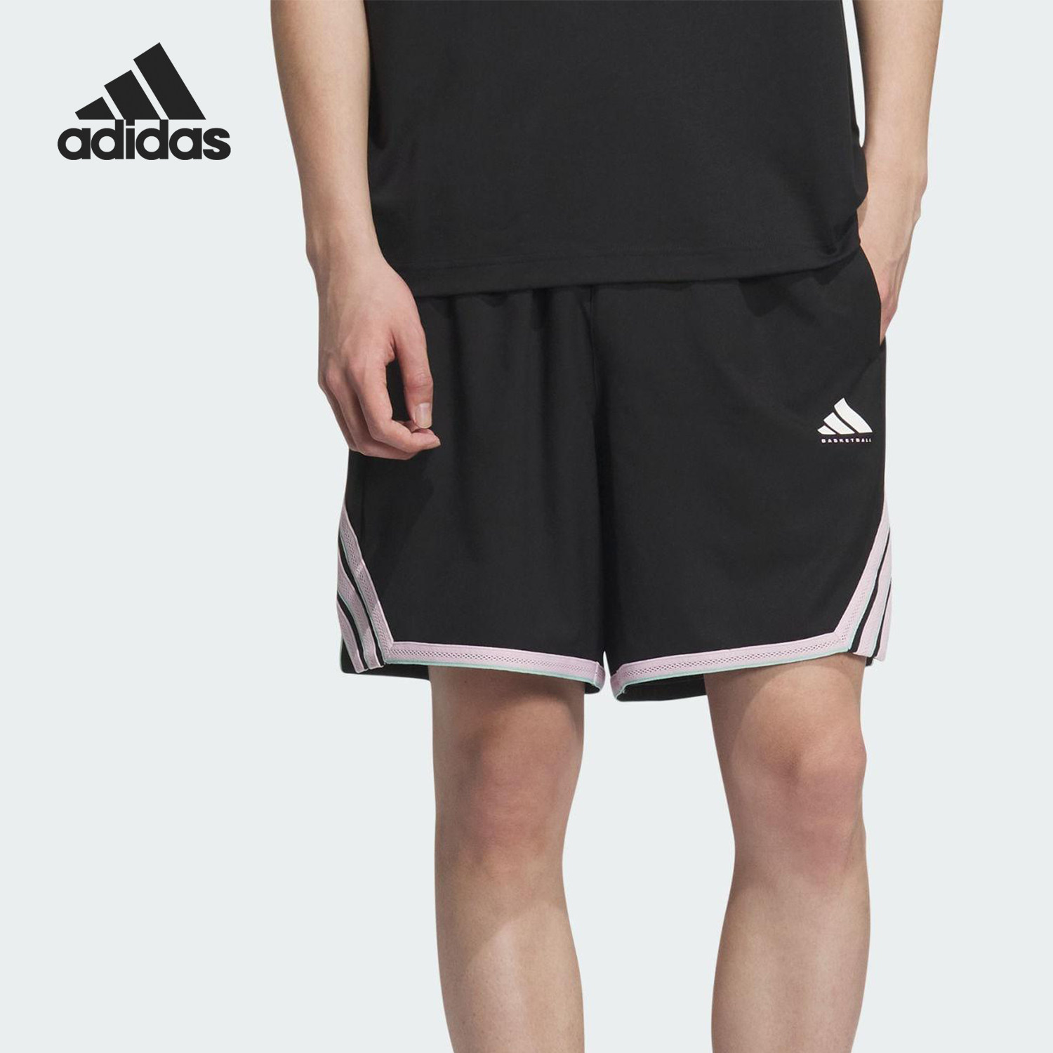 Adidas/阿迪达斯官方正品BB TOS SHORT男士宽松梭织短裤KE5917