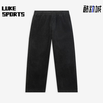 Puma/彪马正品ES男士灯芯绒复古系带舒适经典运动休闲裤636318-01