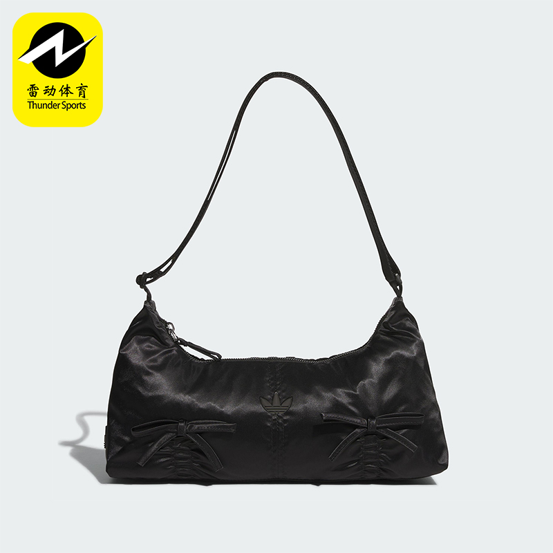 Adidas/阿迪达斯正品三叶草女士经典蝴蝶结法棍单肩挎包KC2770