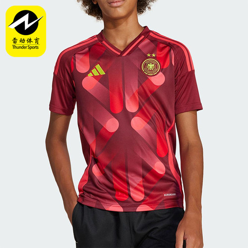 Adidas/阿迪达斯正品DFB A JSY Y大童足球经典运动比赛短袖JF2608