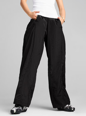 Puma/彪马正品春秋男女运动宽松简约休闲时尚经典长裤631331-01