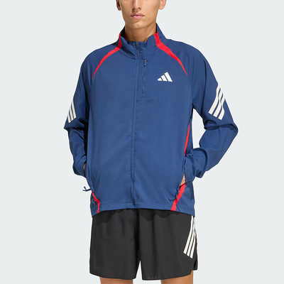 Adidas/阿迪达斯正品2025冬季款男士耐穿跑步运动立领外套KA8725