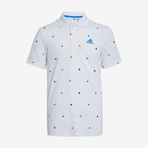 Adidas阿迪达斯正品CT系列男套头印花短袖日常运动Polo衫AE8472