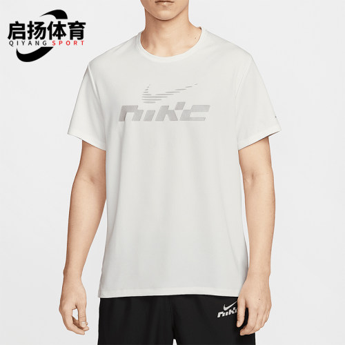 Nike/耐克正品Dri-FIT男士反光透气宽松圆领套头短袖IB4128-133