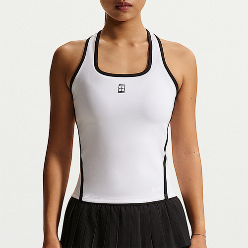 Nike/耐克正品Dri-FIT女士透气简约网球无袖T恤II3607-100