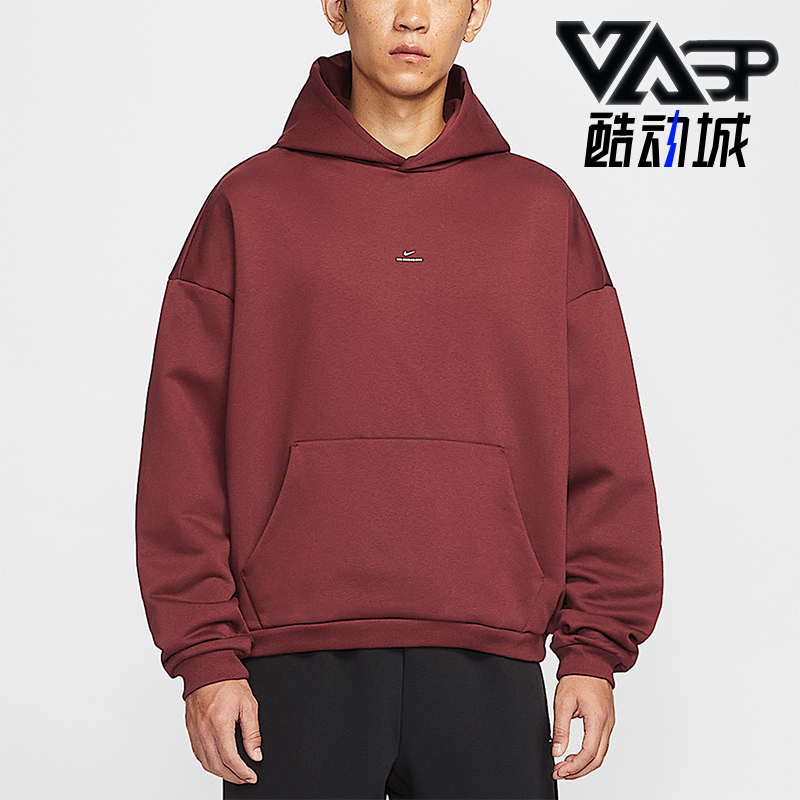 Nike/耐克正品2025男士柔软篮球运动宽松加绒连帽卫衣IM5919-619