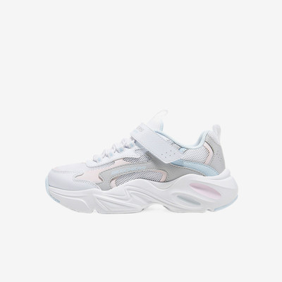 Skechers斯凯奇正品Air-Cooled儿童低帮魔术贴休闲鞋319093L-WPK