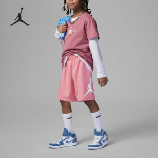 耐克正品 FQ0575 JORDAN大童透气短袖 套装 611 宽松短裤 Nike