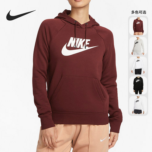 耐克正品女子时尚套头卫衣