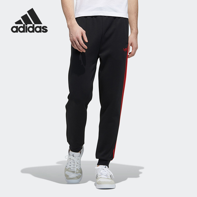 运动长裤阿迪达斯男子