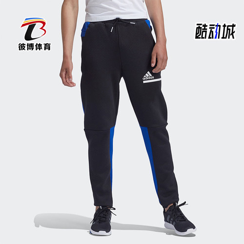 阿迪达斯大童经典柔软系带长裤