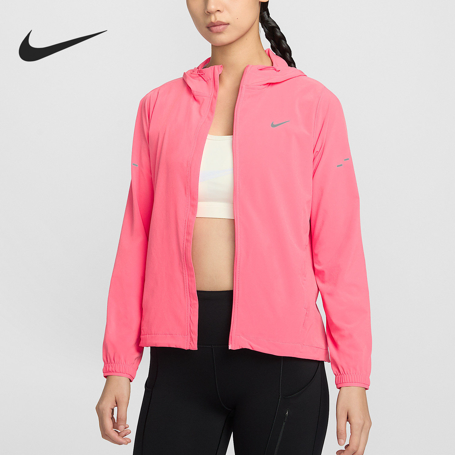 Nike/耐克正品2025冬季款女士跑步连帽运动外套HQ0651-897