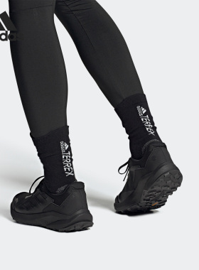 Adidas/阿迪达斯正品TRAILRIDER 户外男子运动越野跑鞋HR1160